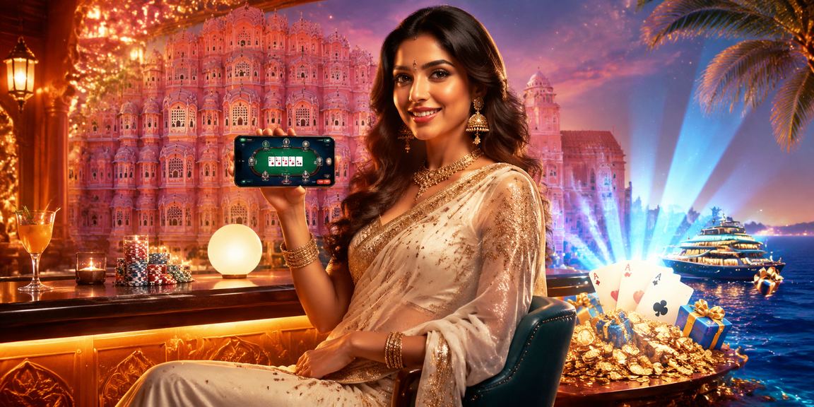 Playing Andar Bahar on mobile device at Jaipur